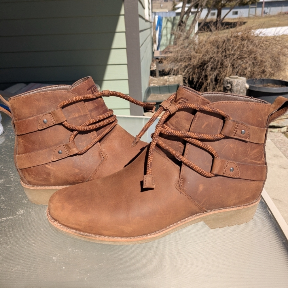 Teva Brown Ankle Boots